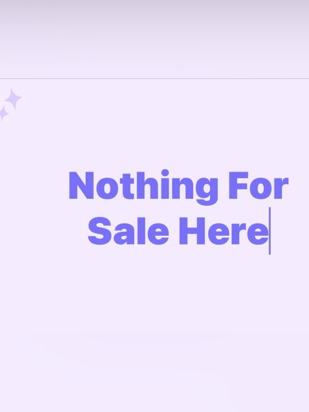 Nothing